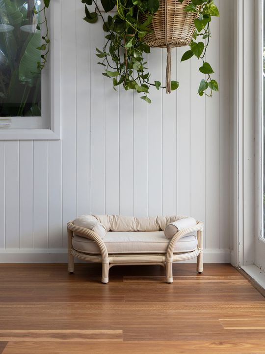 Minti Rattan Dog Bed - Australian Designed by The Bees Knees Collective